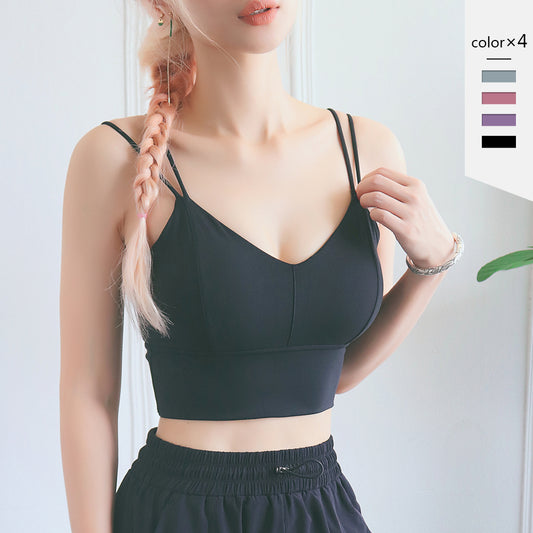 New Sling Yoga Sports Fitness Crop  Bra
