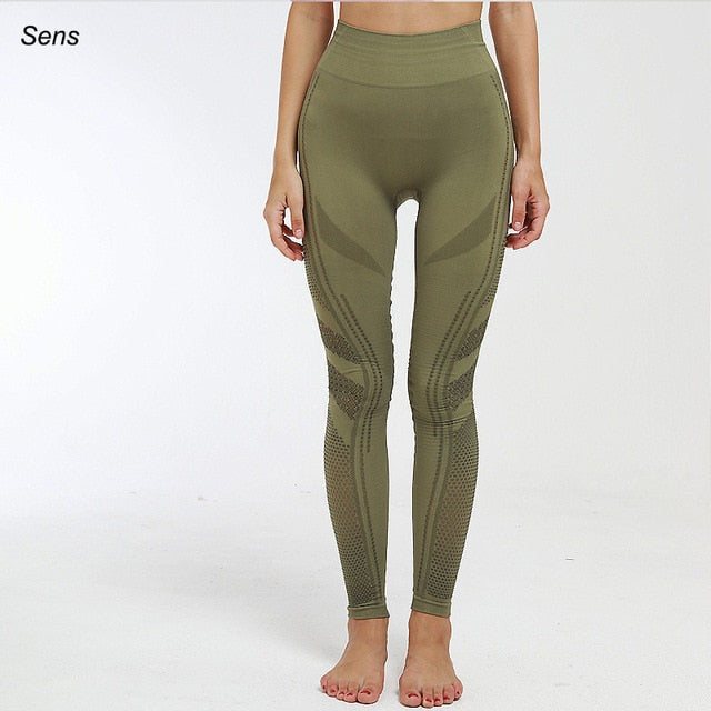 Women Yoga Sports Wear Suit Fitness Leggings - CoreYogaWear
