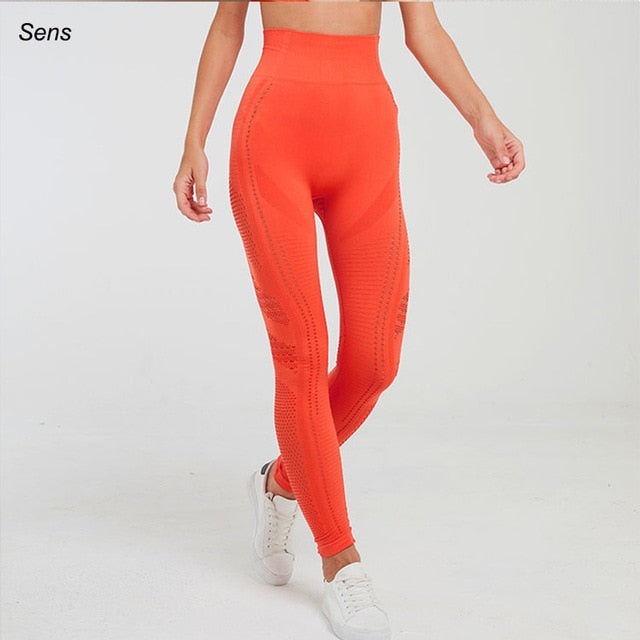 Women Yoga Sports Wear Suit Fitness Leggings - CoreYogaWear