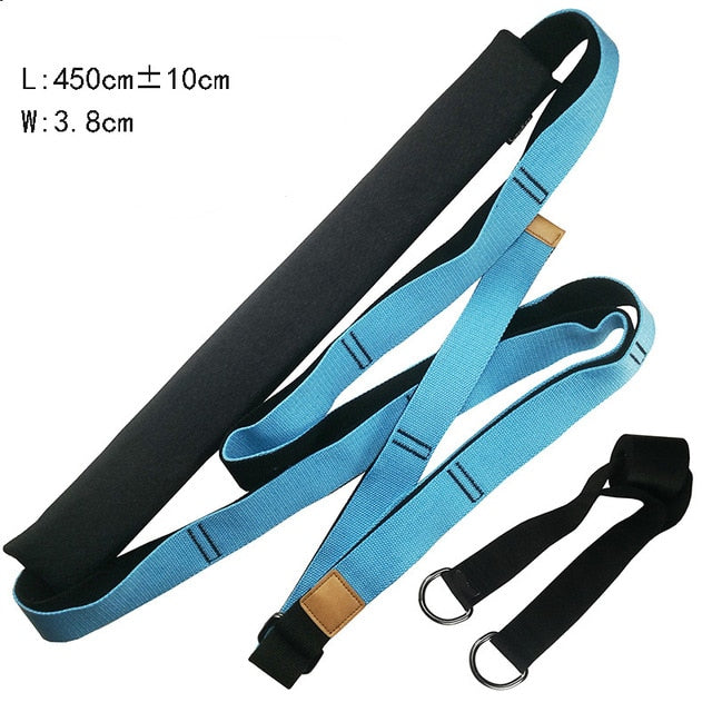 Yoga Belt Door Flexibility Stretching Leg Strap - CoreYogaWear