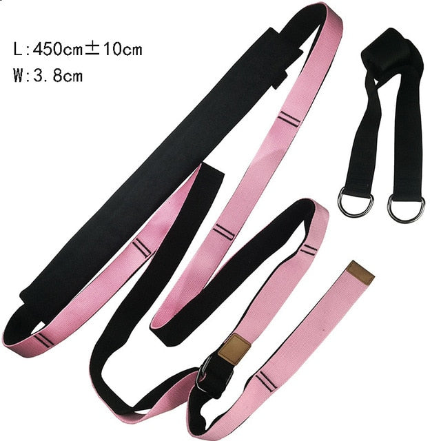 Yoga Belt Door Flexibility Stretching Leg Strap - CoreYogaWear