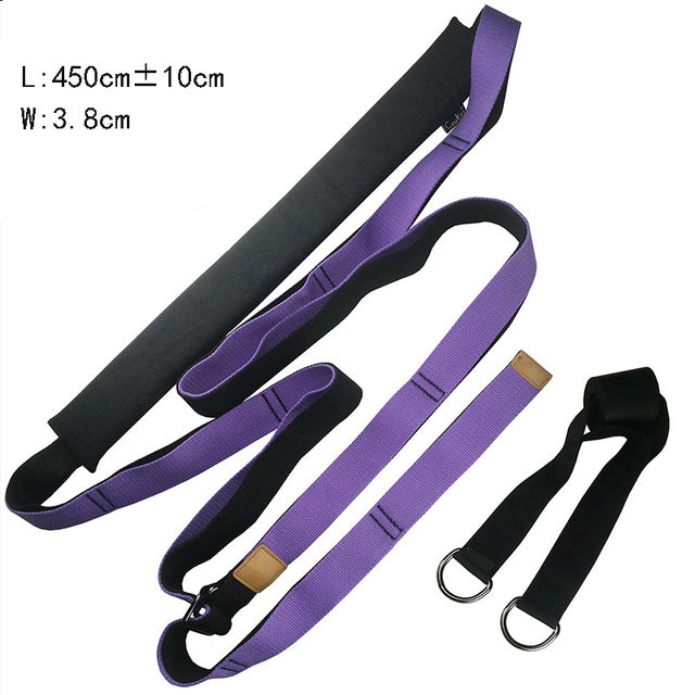 Yoga Belt Door Flexibility Stretching Leg Strap - CoreYogaWear