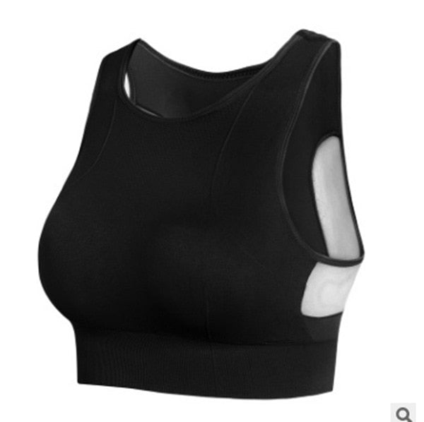 Yoga fitness Shockproof Mesh  Sports Wear - CoreYogaWear