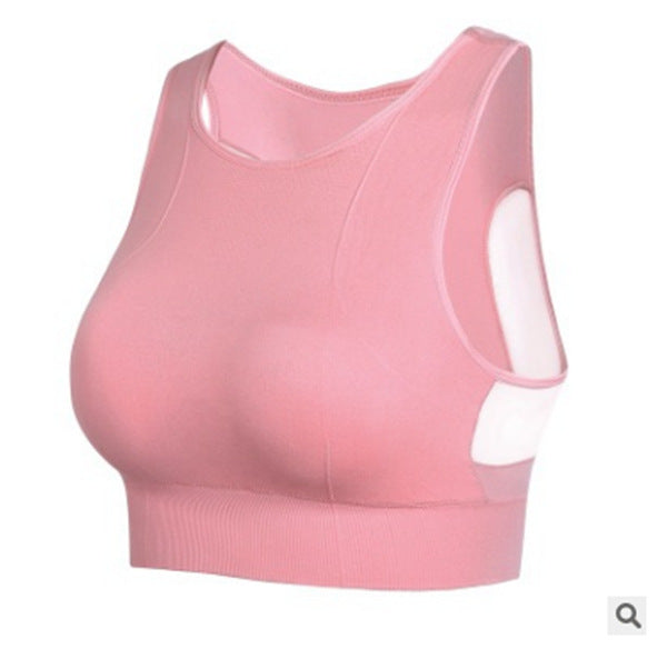 Yoga fitness Shockproof Mesh  Sports Wear - CoreYogaWear