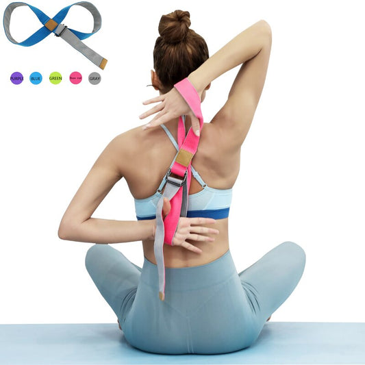 Women Men Adjustable Yoga Belt Rope Band for Wrist Leg Training