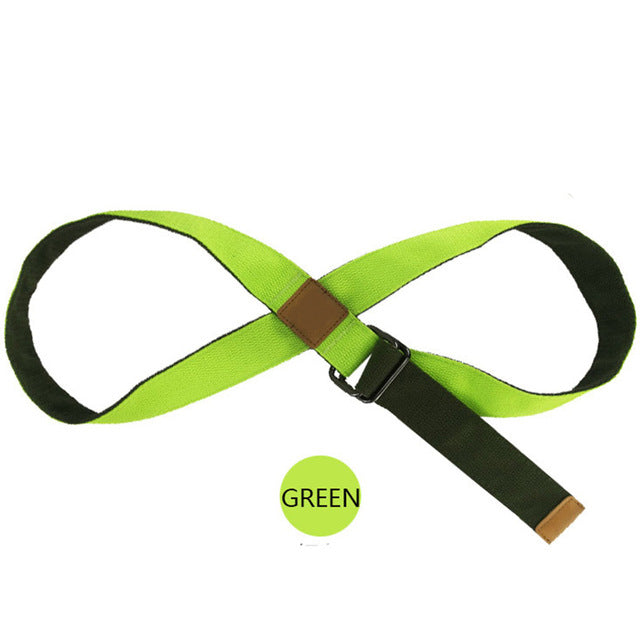 Women Men Adjustable Yoga Belt Rope Band for Wrist Leg Training - CoreYogaWear